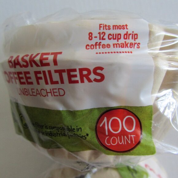 New Full Circle Market Basket Coffee Filters Unbleached Lot of 3 - Picture 5 of 6